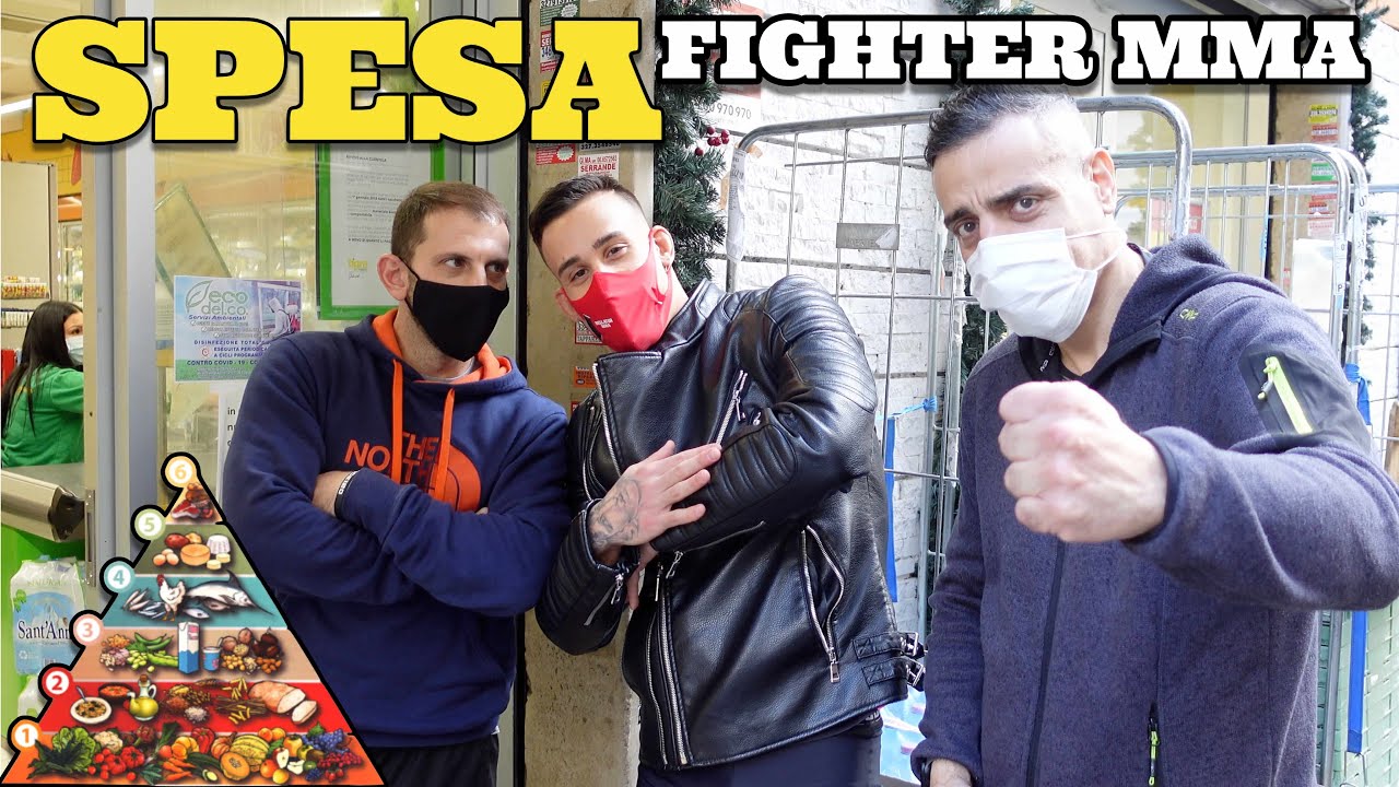 La Spesa pazza di Daniele Scatizzi fighter di MMA