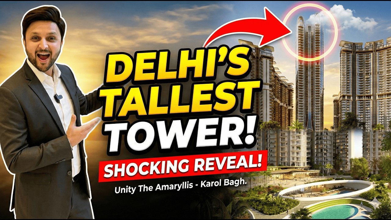 Unity The Amaryllis: Delhi's Tallest Tower & Luxury Amenities