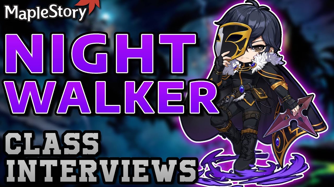 NIGHTWALKER Class Interview w/ SHAPAZ | Ranking ALL Maplestory Classes