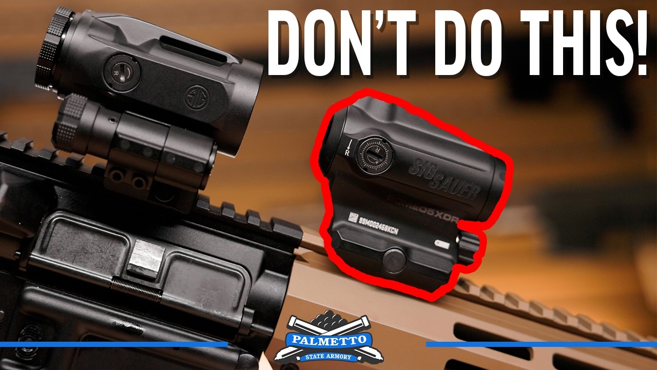 5 ошибок, которые допускают новички в оружии | Palmetto State Armory