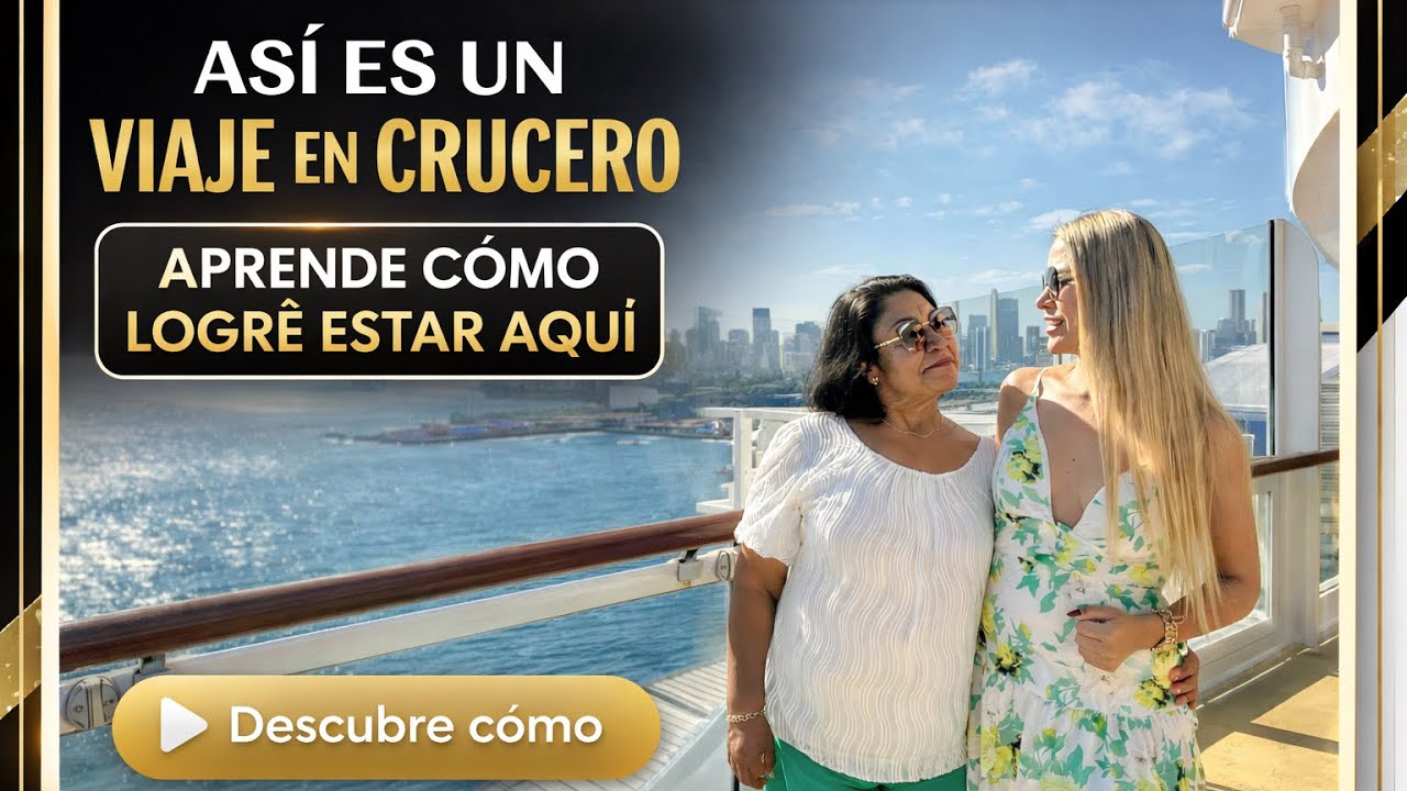 Así es un viaje en crucero