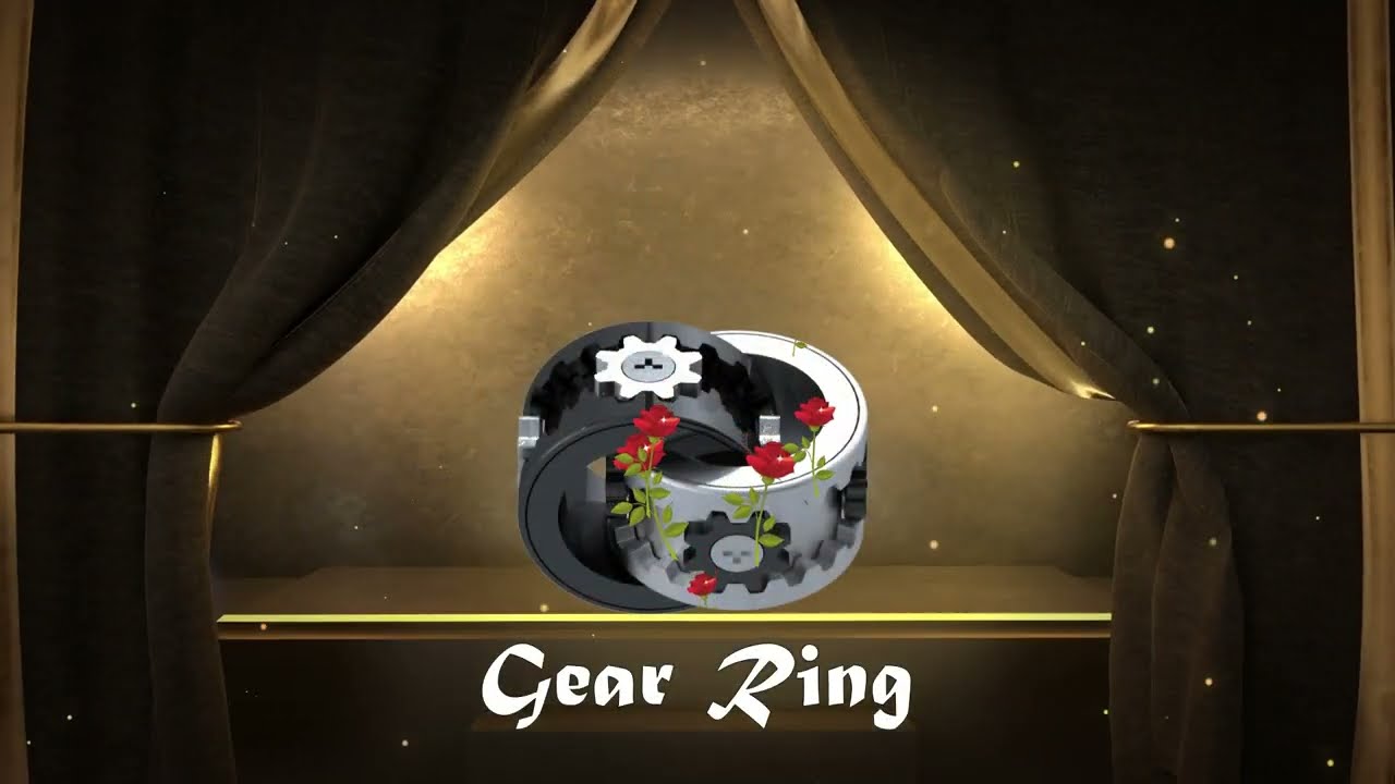 #xDesign Touch Mode | How to make Gear Ring design? | Design on tablet
