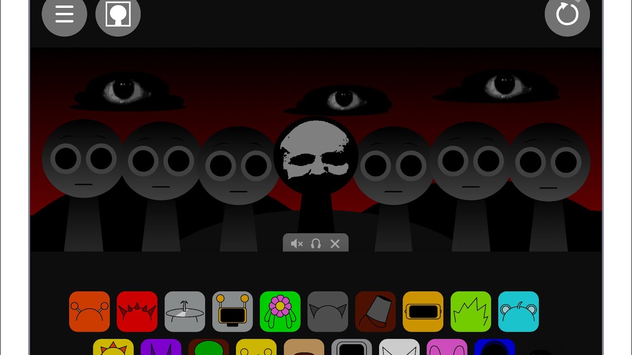 A horror music game