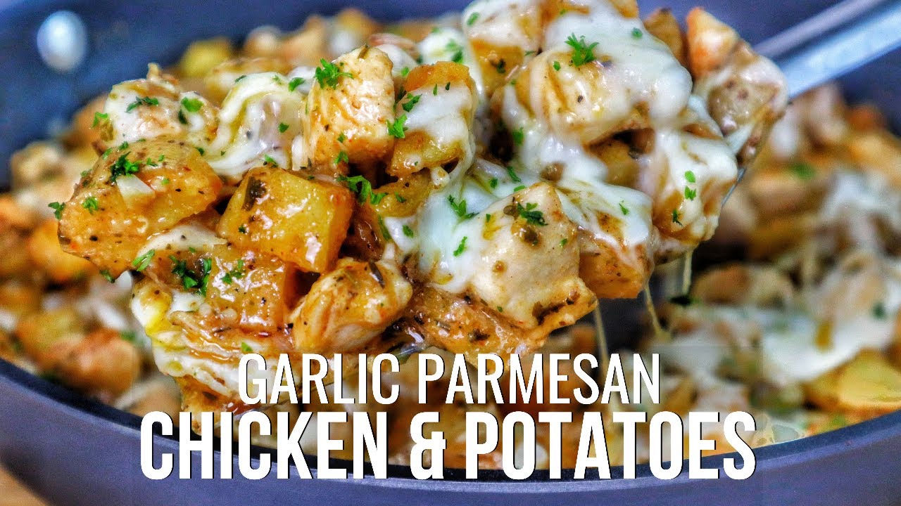Why Garlic Parmesan Chicken & Potatoes Became a Viral Sensation That Everyone is Going Crazy Over!