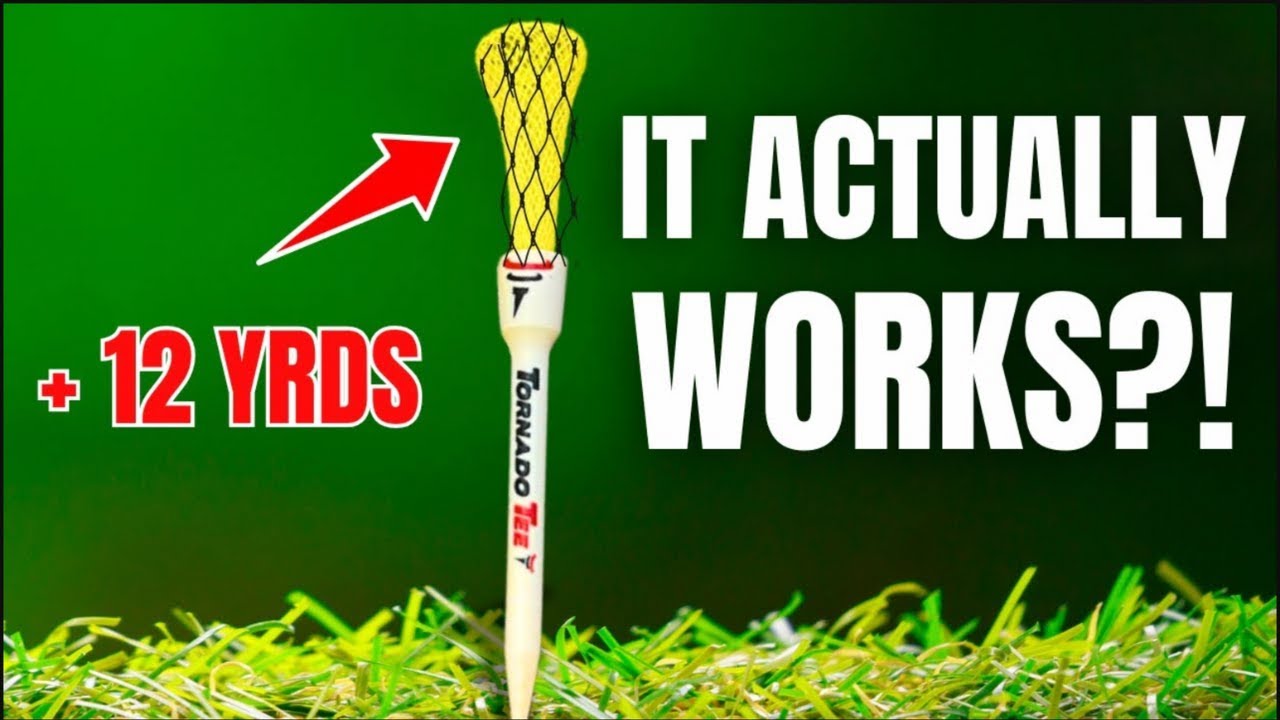 2025 NEW GOLF TEES...Hit 12 yards longer & 9 yards STRAIGHTER with driver?