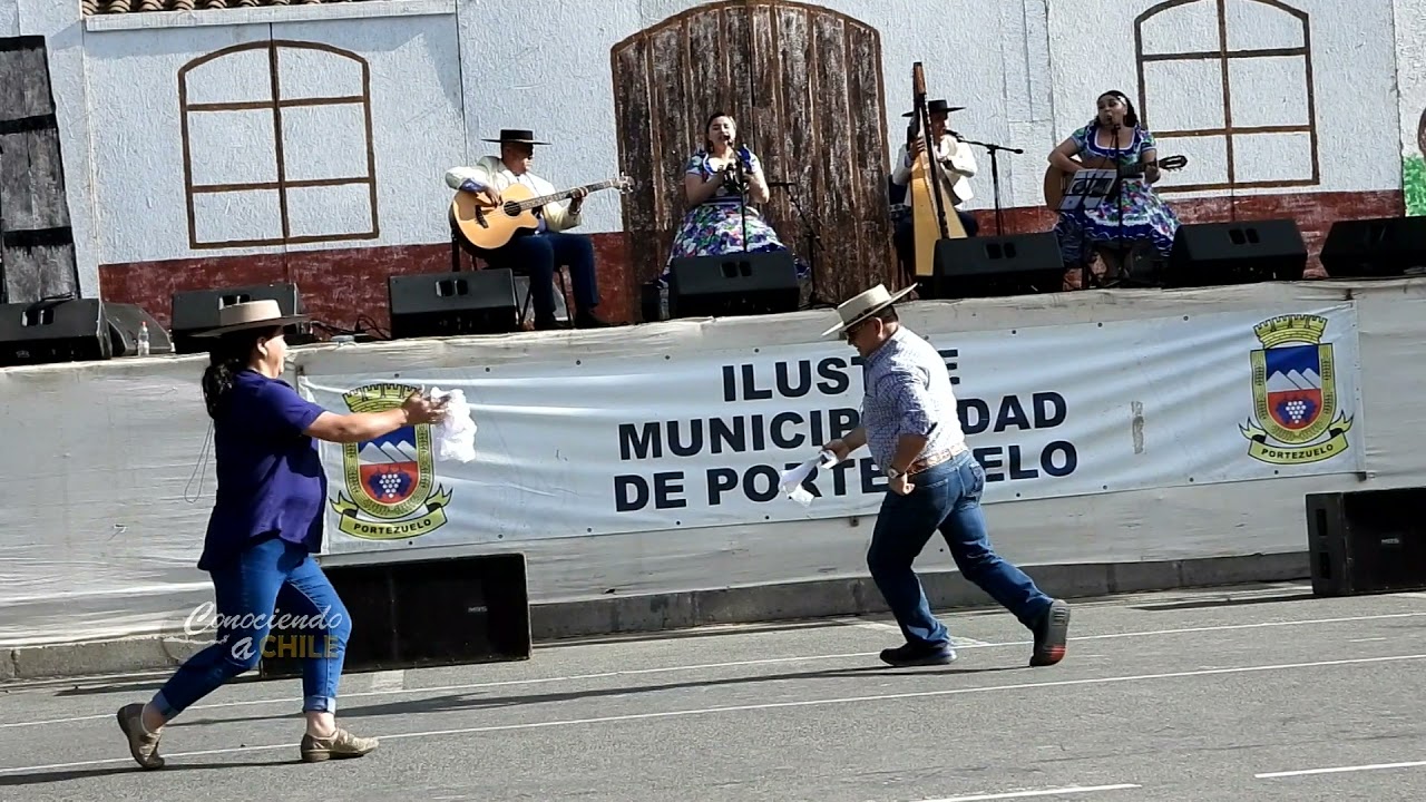 Grupo Alerzal de Los Rios - 2 Cuecas | Plaza de Portezuelo | Aniversario de la Comuna 2021