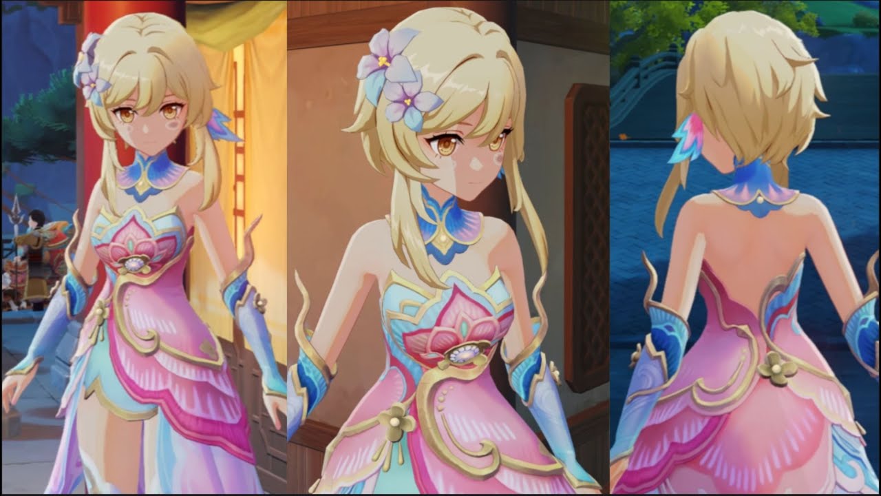 Lumine - Mod - Celestial Embroidery Outfit