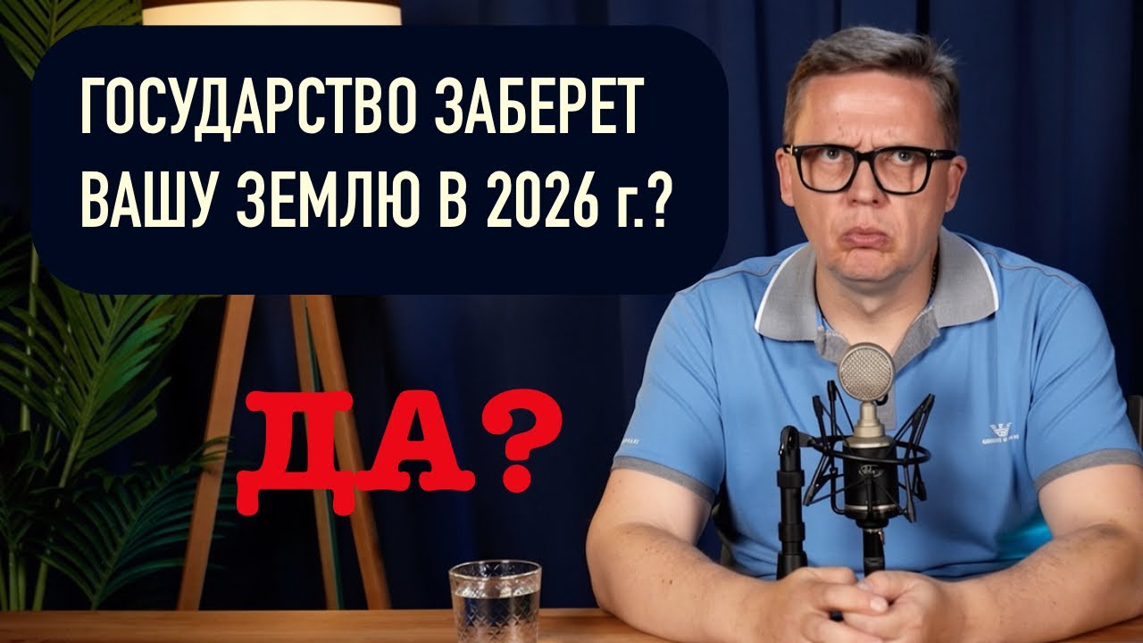 Ваша земля достанется государству в 2026 году? Что делать, чтобы не потерять свой участок?