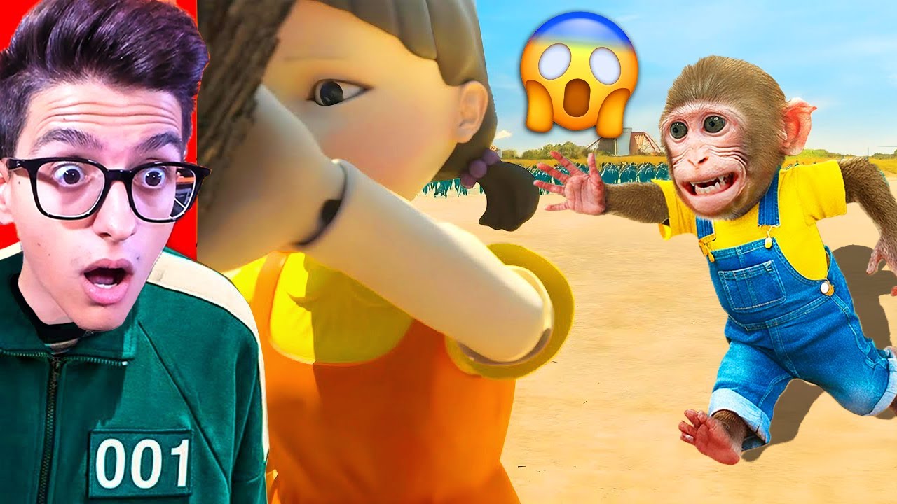 QUESTA SCIMMIA HA BATTUTO TUTTI I LIVELLI DI SQUID GAME 2?