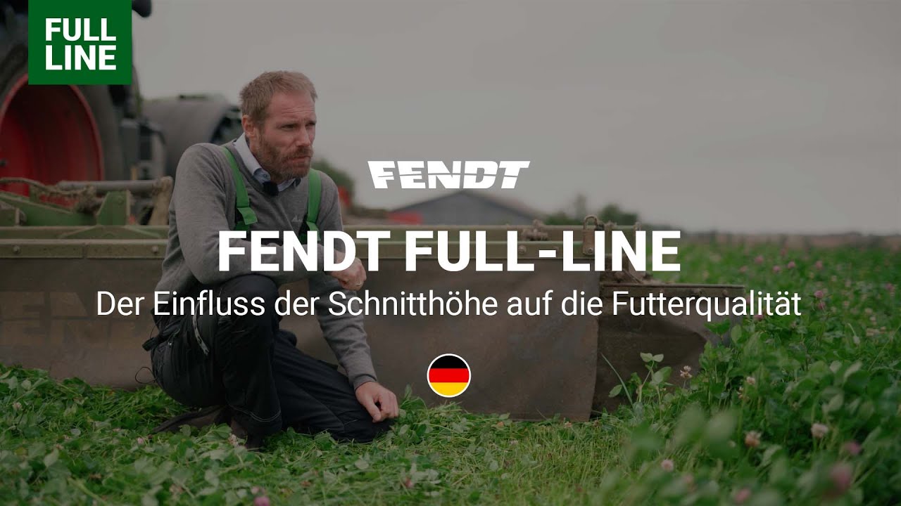 Fendt Full-Line | Die richtige Schnitth&ouml;he im Gr&uuml;nland | Fendt 724 Vario, Fendt Slicer | Fendt
