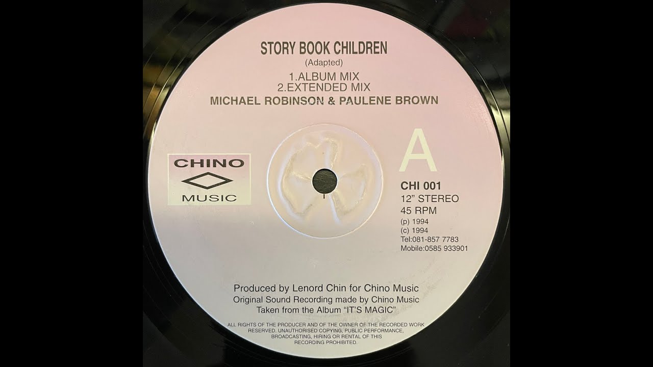 Michael Robinson & Paulene Brown – Story Book Children【12-50062】