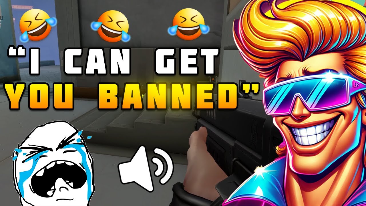 TROLLING VALORANT PLAYERS WITH THEIR OWN VOICES (ANGRY AND FUNNY REACTIONS)