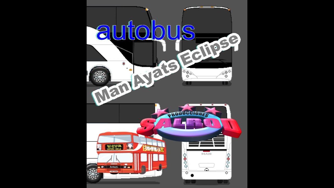 MAN AYATS ECLIPSE AUTOBUS DE CARTON