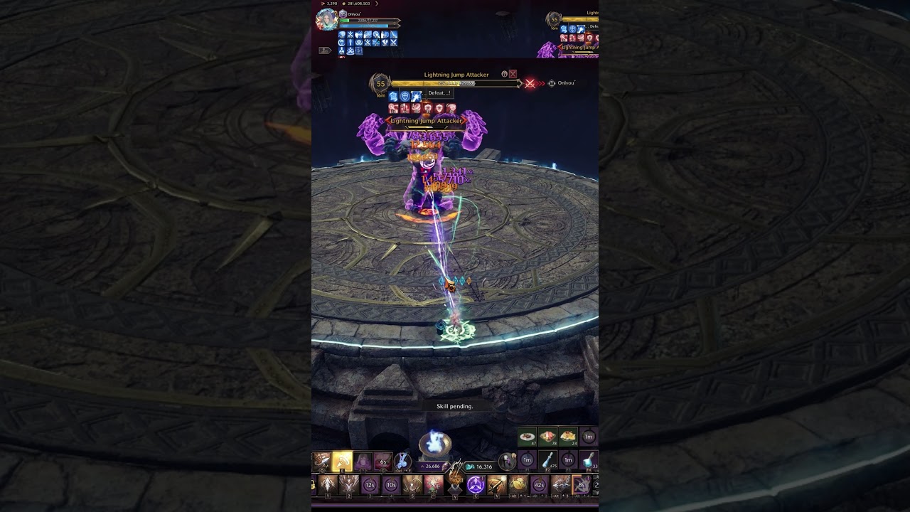 Throne and Liberty Bow/Dagger 1 sec Fall, Shock, Destroy!