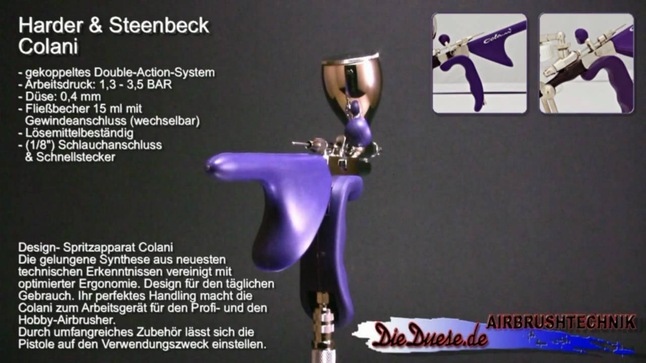 Harder & Steenbeck Colani, Airbrush Archive presented by DieDuese.de