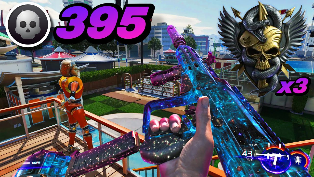 Black Ops 7 - 395 убийств + 3 ядерных удара с MPC 25 на карте Nuketown.