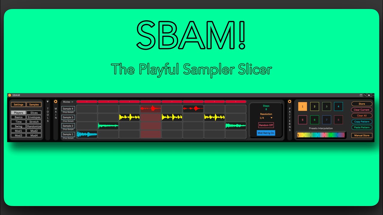 SBAM - Max for Live | Release Trailer !