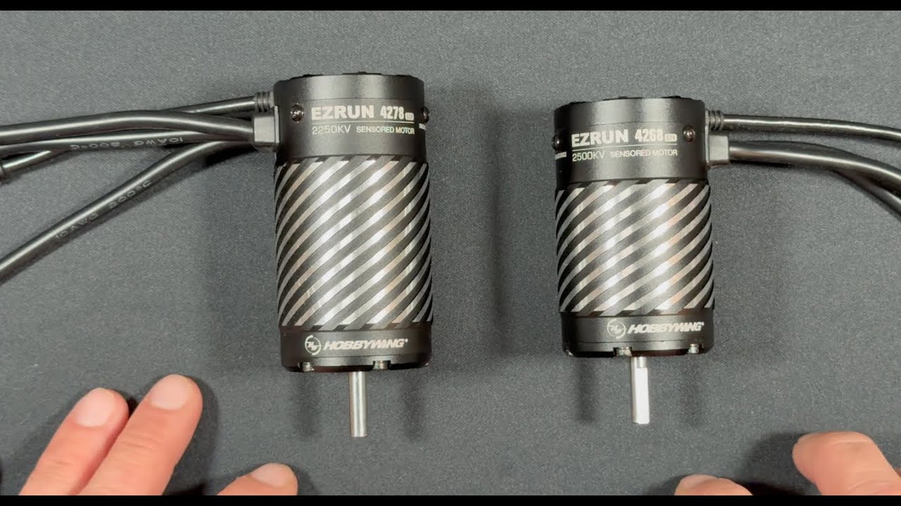 HOBBYWING EZRun G2R Motors - 4268 x 2500KV and 4278 x 2250KV