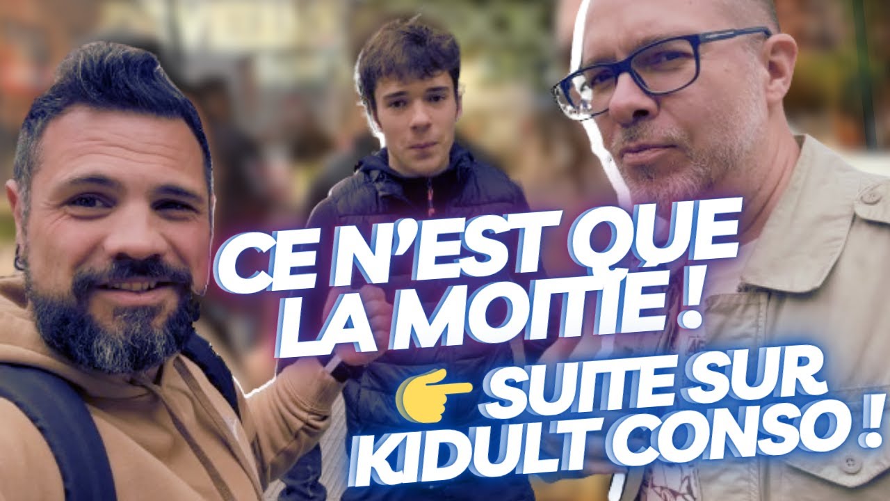 🕹️ JE TROUVE DU LOURD EN BROCANTE… LA SUITE EST CHEZ @KIDULT CONSO  !