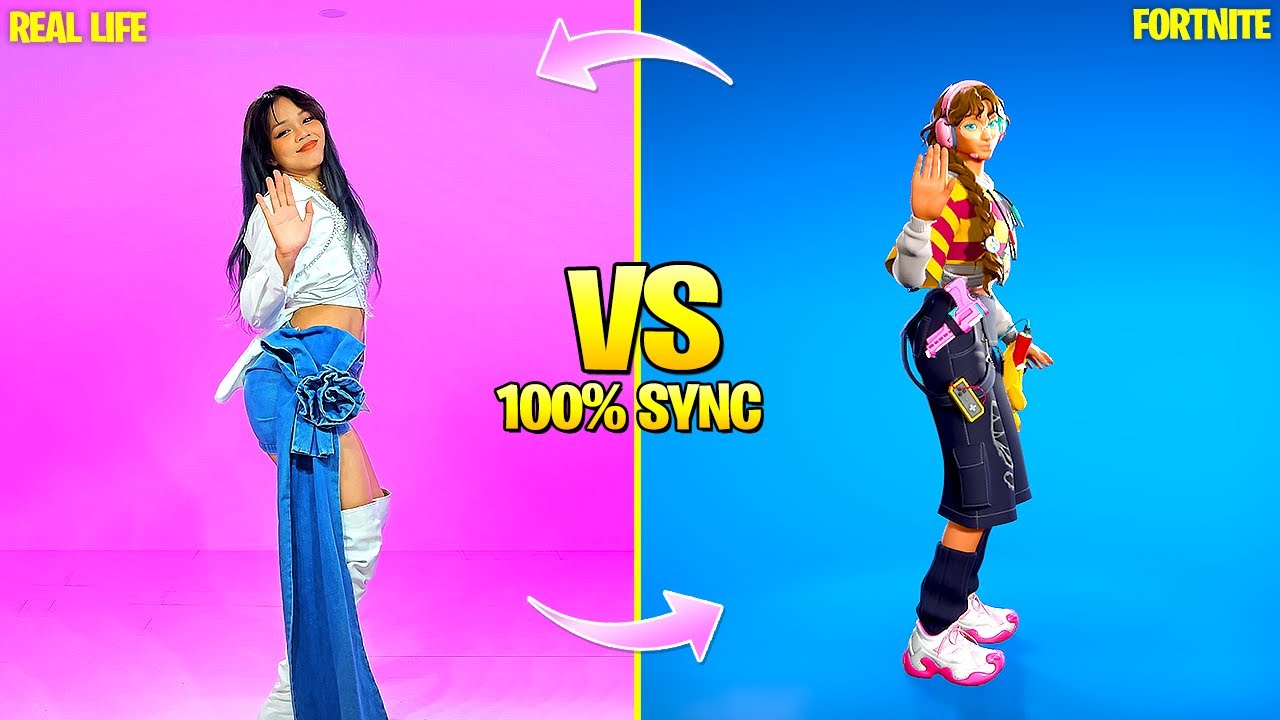 FORTNITE DANCES IN REAL LIFE (Tyla, Push 2 Start, Tiktok and Icon Series Dances)