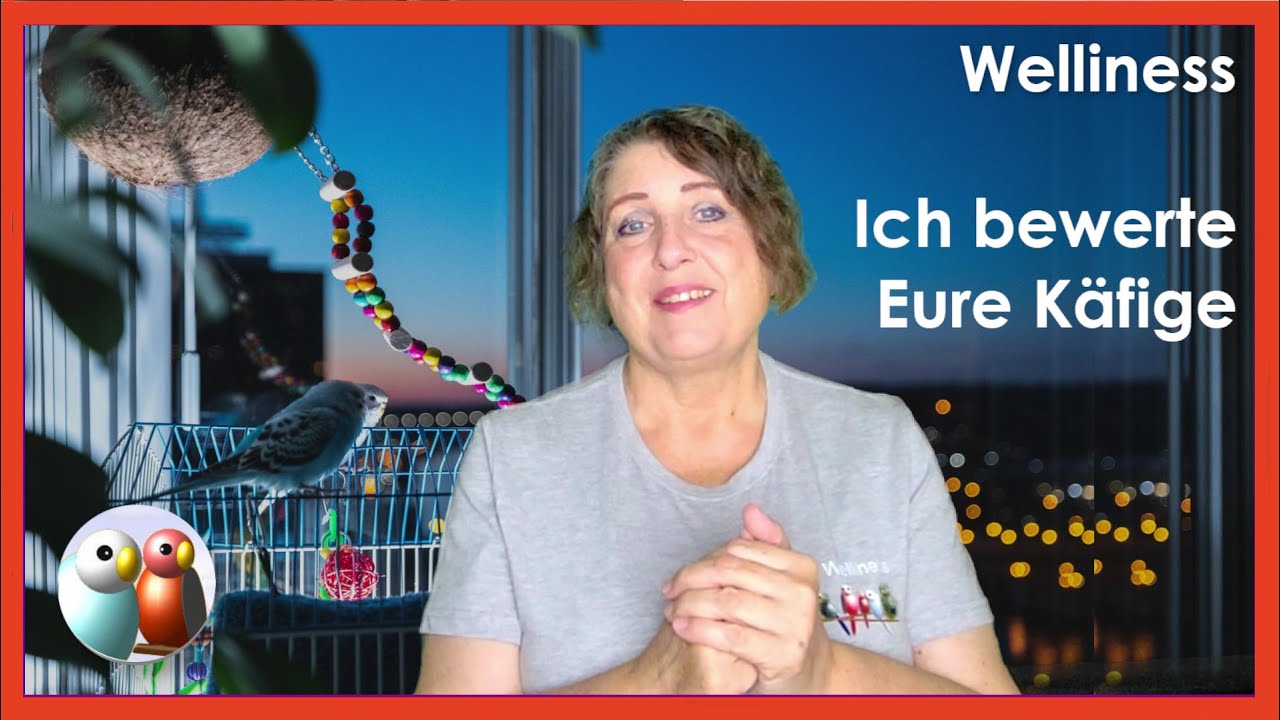 Große Voliere mit viel Freiflug,  Käfigbewertung