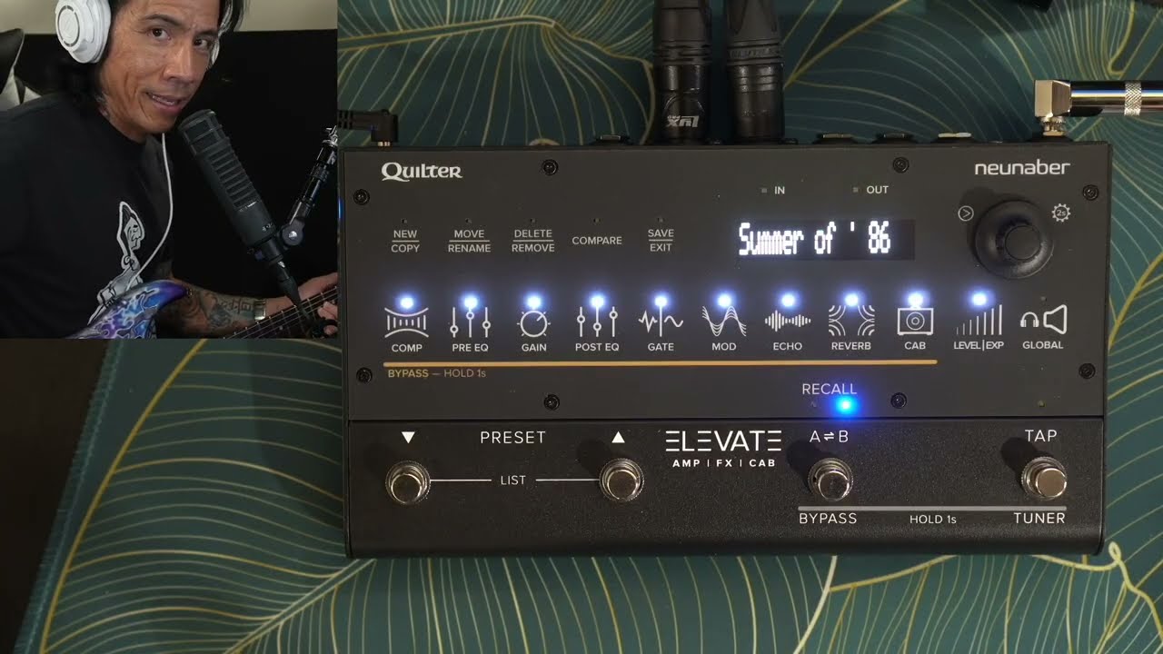 Quilter Elevate | Amp-FX-Cab pedal