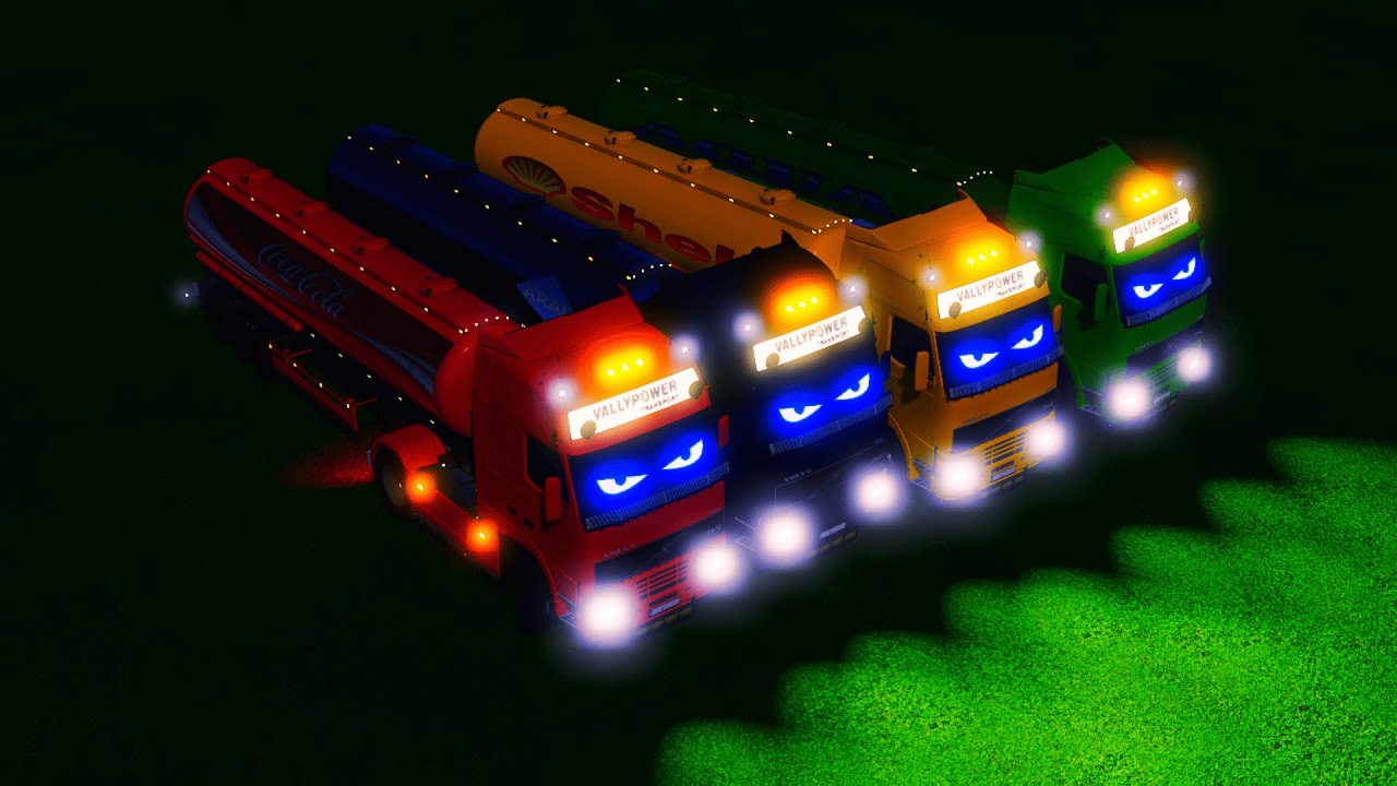Extreme Garage Delivery Transporting Drink, Fuel & Water Tanks Through Obstacles