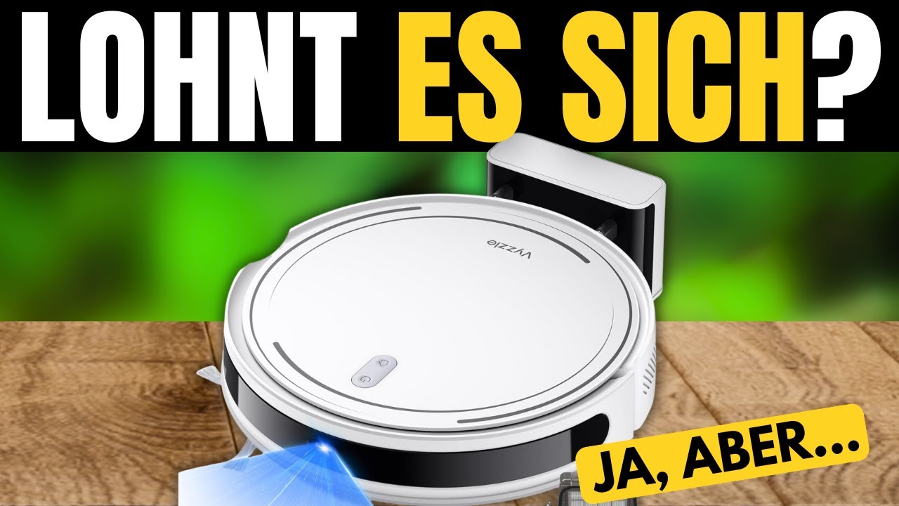 VYZZLE 5000PA SAUGROBOTER MIT WISCHFUNKTION: LOHNT ES SICH?