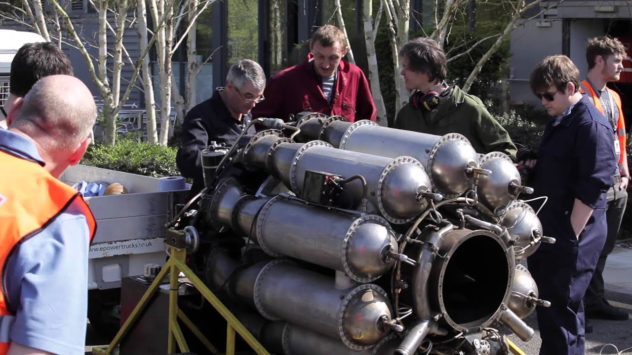 Dyson engineers throttle up the Whittle engine