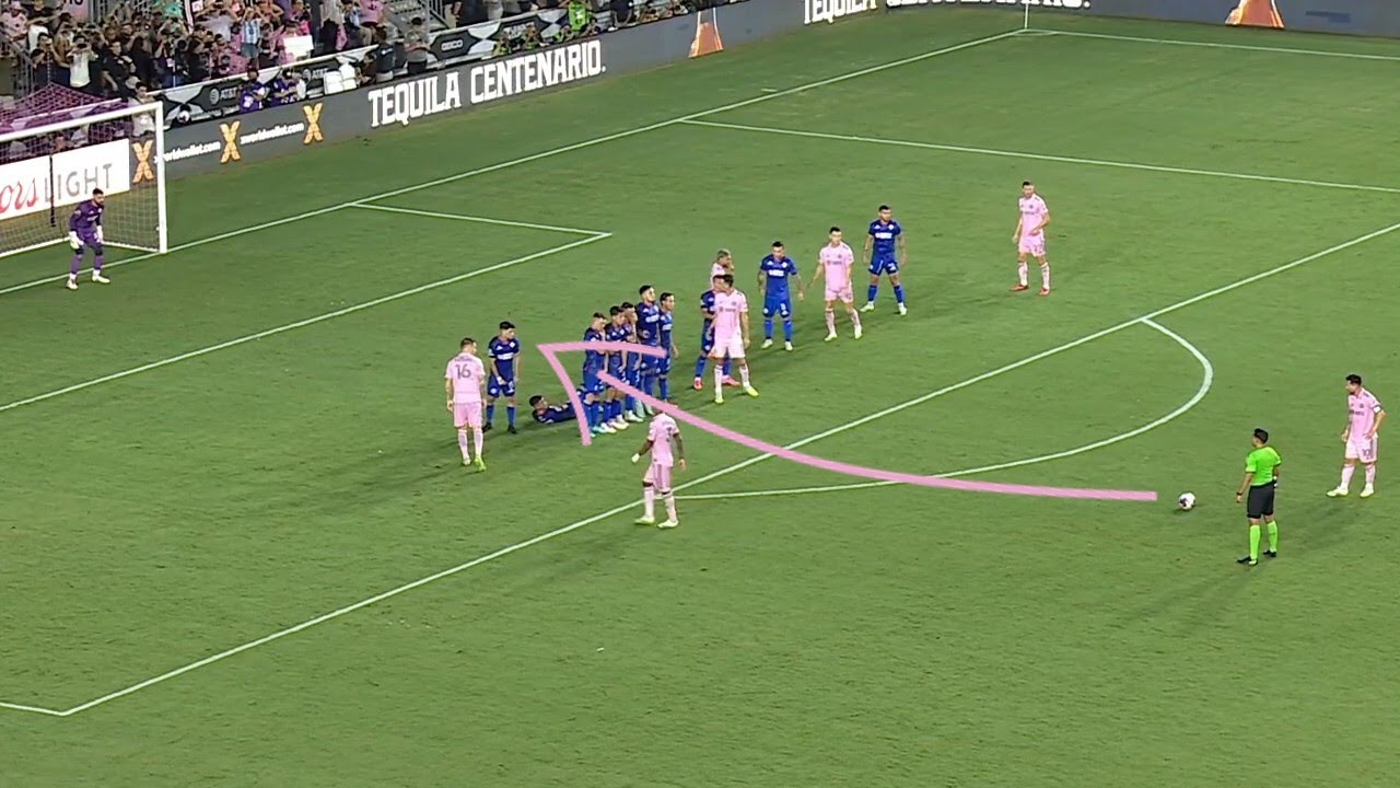 Messi's Inter Miami debut vs Cruz Azul - All Touches & Moments