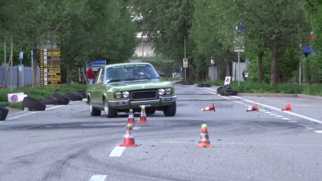 Autoslalom Lana '19 / Fiat 124 Sport / Florian Pfitscher