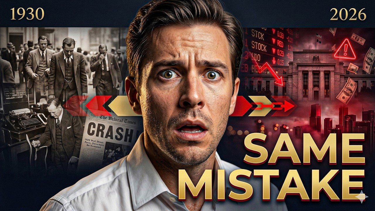 AMERICA'S ECONOMIC DOWNFALL 2026: THE SAME MISTAKE THAT STARTED THE GREAT DEPRESSION