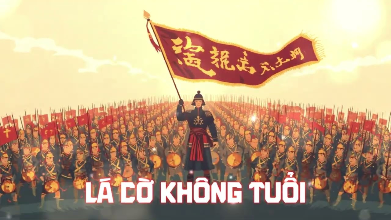 LÁ CỜ KHÔNG TUỔI | Epic Rock Sử Thi Trần Quốc Toản | Epic Viet AI