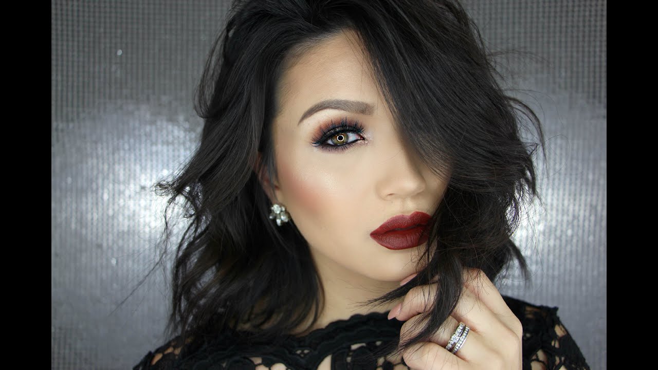 Dramatic Vampy Makeup Tutorial | Self-Made Palette