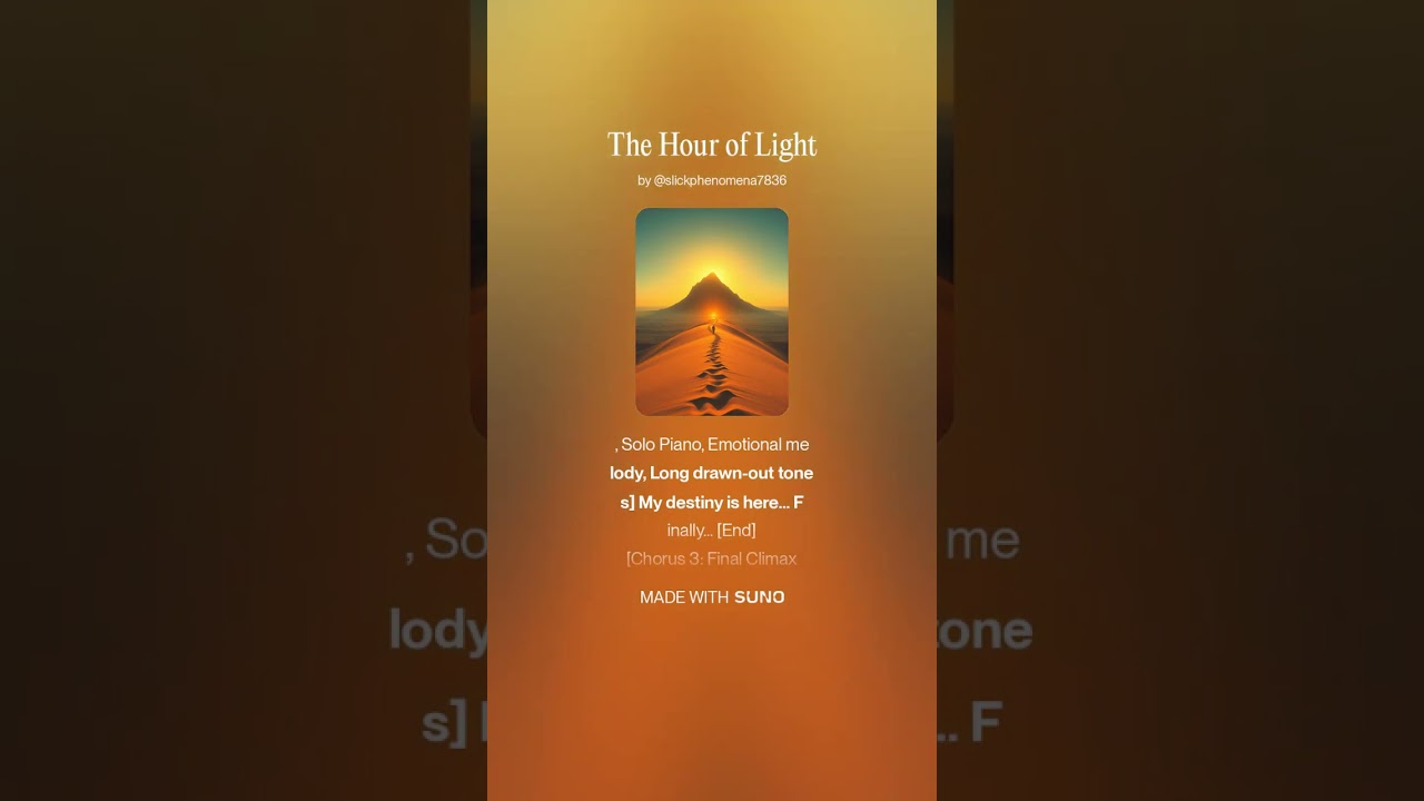 The Hour of Light