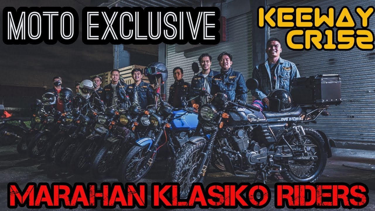 MOTO EXCLUSIVE: MARAHAN KLASIKO RIDERS | KEEWAY CAFE RACER 152 ENTHUSSIAST