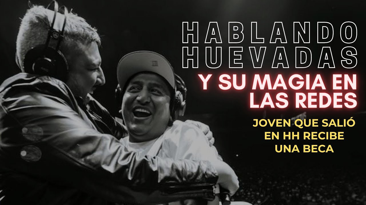 JOVEN QUE SALI&Oacute; EN HABLANDO HUEVADAS RECIBE BECA