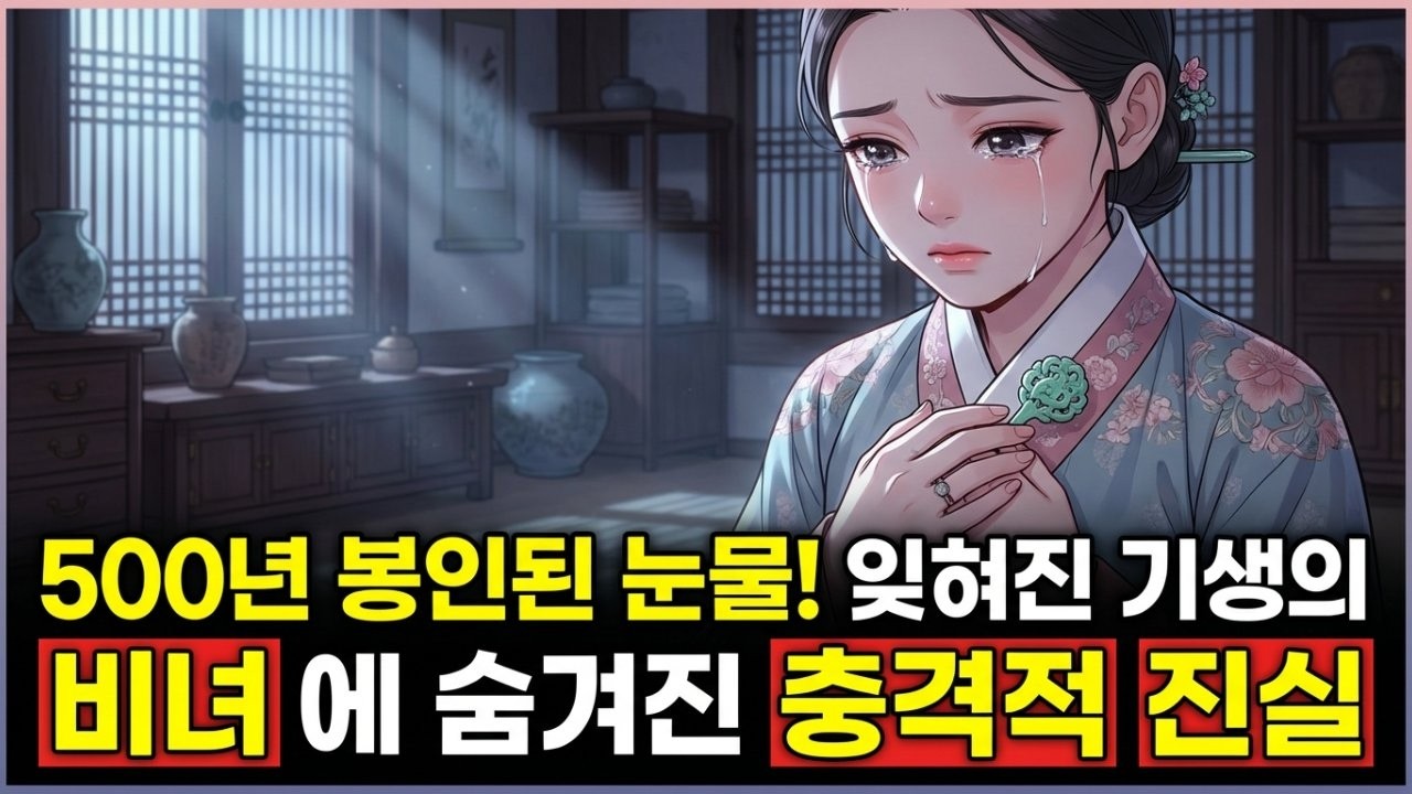 [야담] 500년 봉인된 눈물! 잊혀진 기생의 비녀에 숨겨진 충격적 진실 | 갓쓴야담 | 야담ㅣ민담ㅣ설화ㅣ전설ㅣ옛날이야기ㅣ오디오북ㅣ수면ㅣ잠잘때