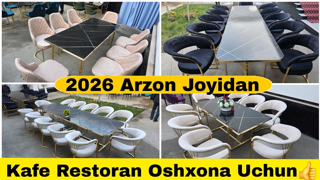 2026 Turetskiy Stol Stul Narxlari | Arzon Joyidan👍