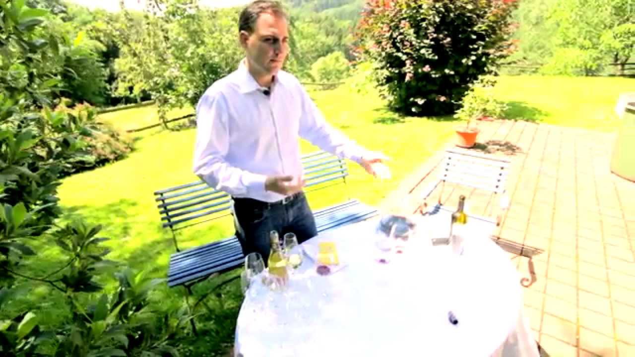 Rotwein dekantieren & vinieren