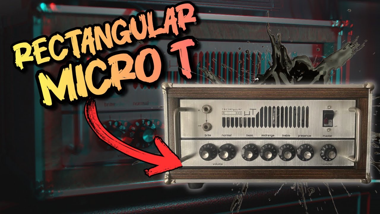 Хватит переплачивать за Sunn Model T, возьмите ЭТО! Прямоугольный// Micro T