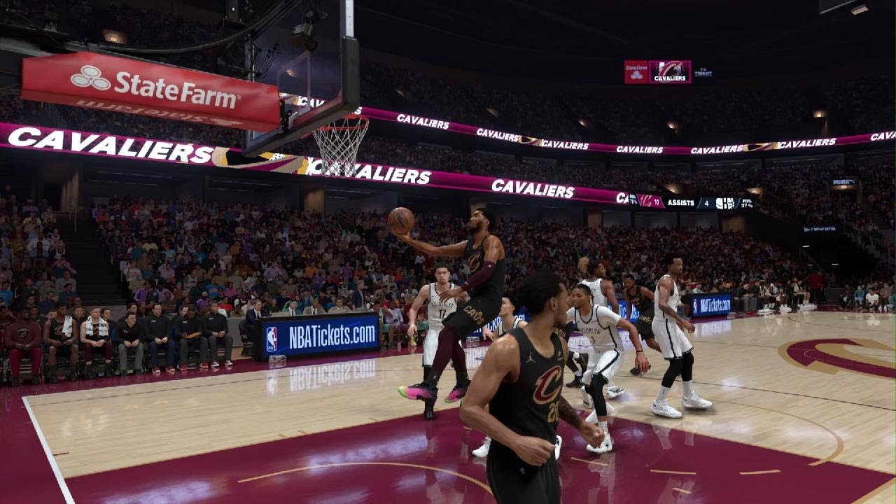 Cleveland Cavaliers v Brooklyn Nets | James Harden | Donovan Mitchell | NBA 2K26 PS5 Gameplay