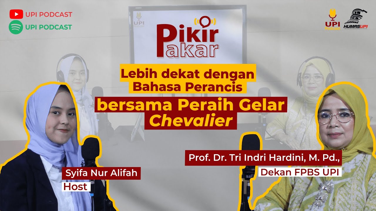 Pikir Pakar Eps. 4 - Belajar Bahasa Perancis Bersama Pakarnya