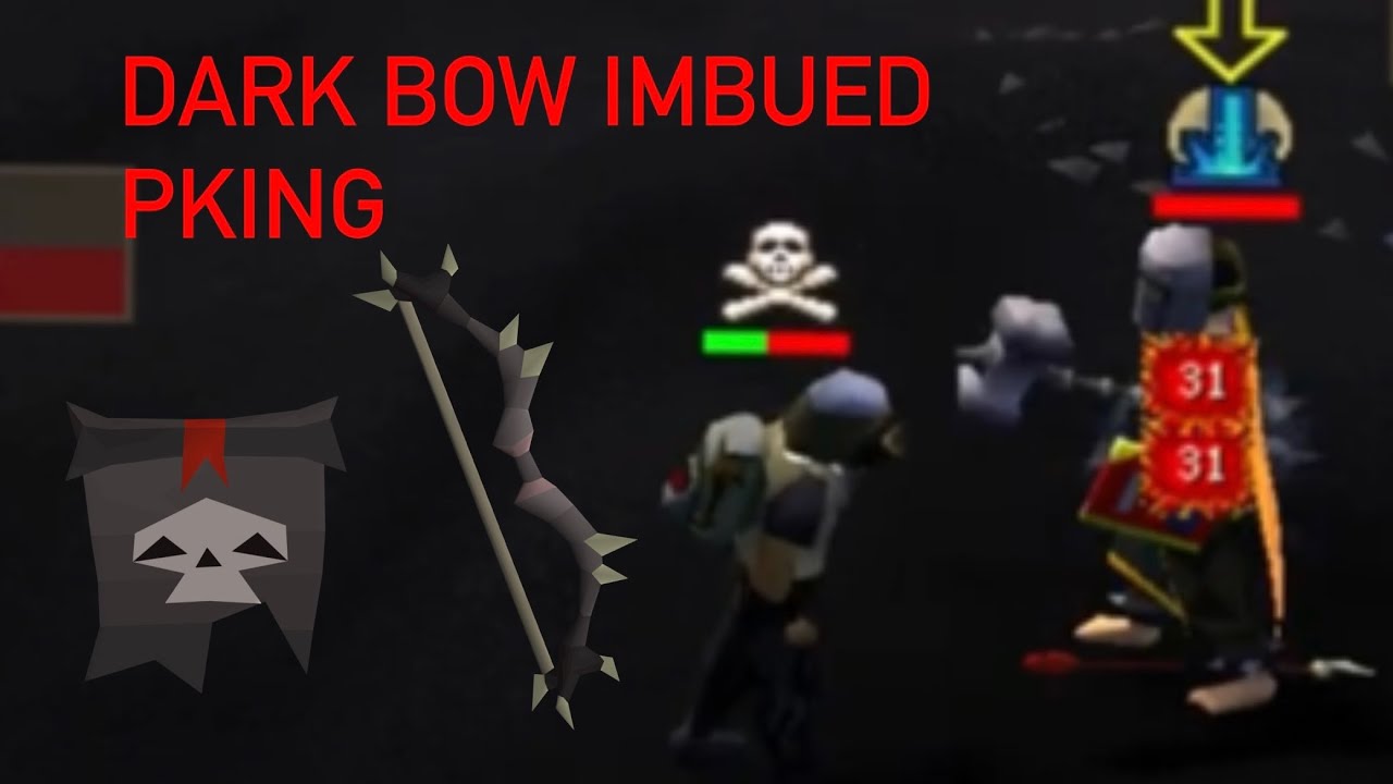 IMBUED DARK BOW PKING IN BOUNTY HUNTER (OP) OSRS