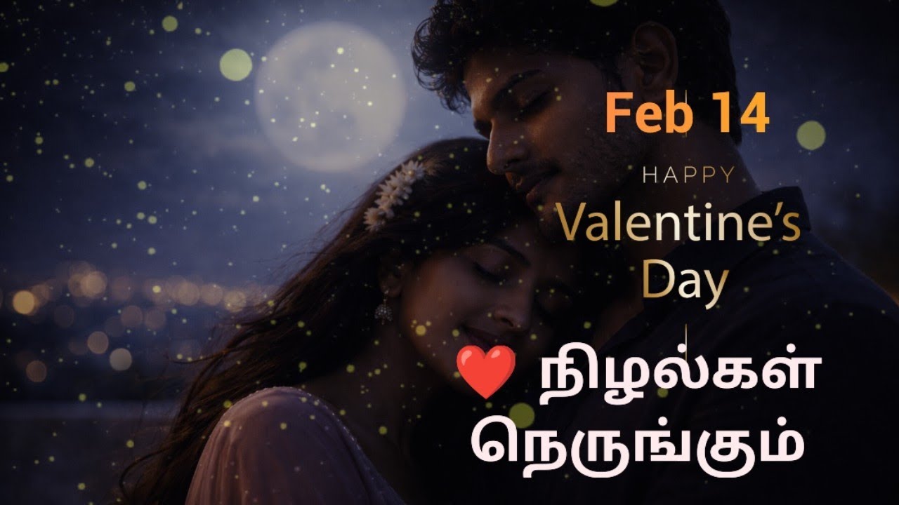 நிழல்கள் நெருங்கும் 💕 | Valentine’s Day Special Tamil Love Song | 2026 Romantic Song