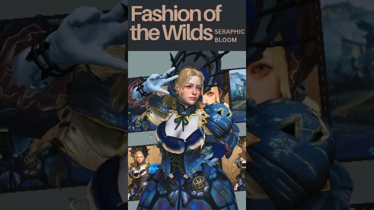 Monster Hunter Wilds | Fashion of the Wilds - Seraphic Bloom #mhwilds #armorset