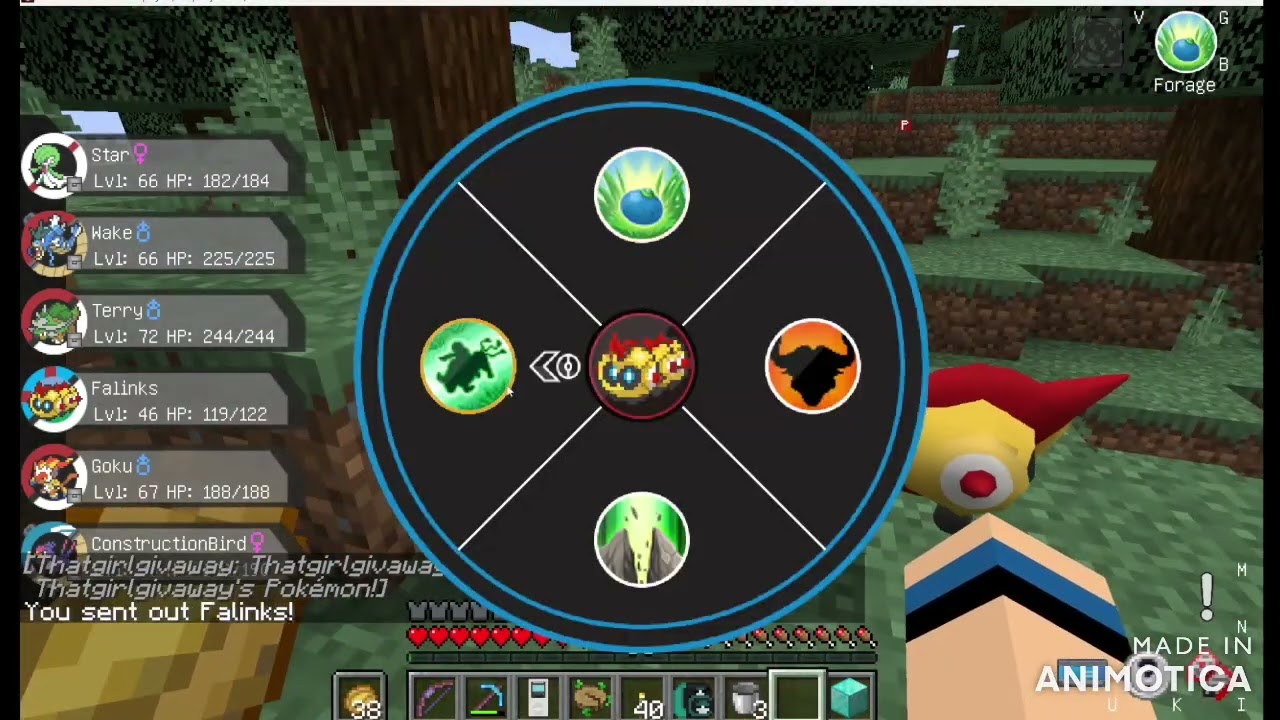 The Headbutt Adventure:Pixelmon Pixelcrew