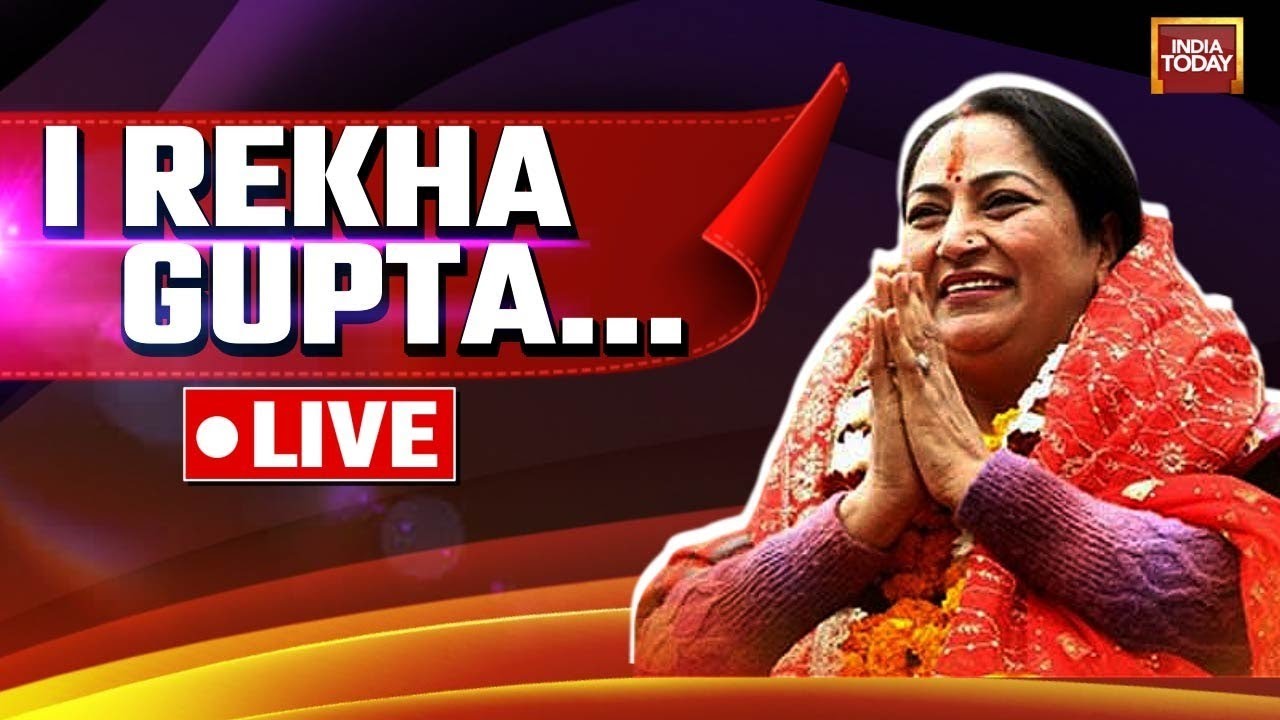 Rekha Gupta Takes Oath As Delhi CM LIVE: Rekha Gupta Swearing-In Ceremony Live Updates | India Today