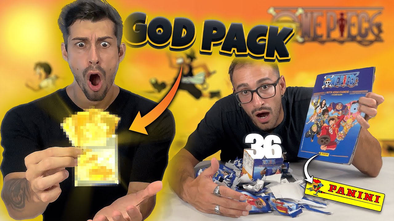 36 PACCHETTI + GOD PACK 😱 | UNBOXING NEW ALBUM ONE PIECE Rotta Verso Egghead!
