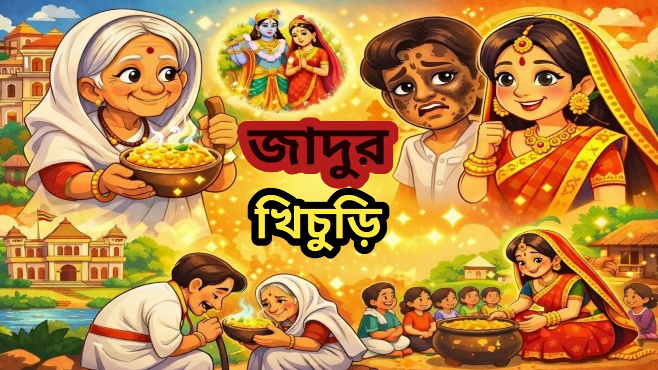 জাদুর খিচুড়ি। এক অহংকারী বউয়ের পরিনতি। বাংলা কার্টুন l Bangla Village cartoon l Kartoon Studio🔥💯♥️